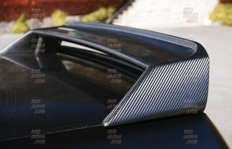 benetec Rear Wing Dry Carbon Fiber - Skyline GT-R BNR32